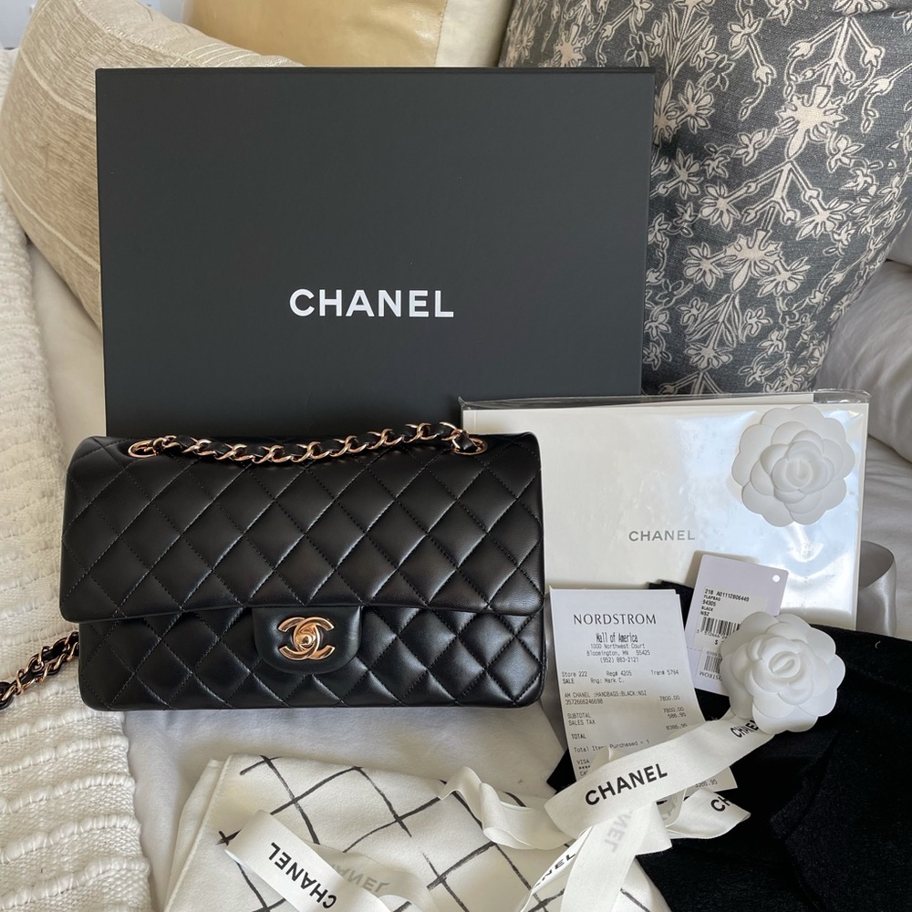Chanel Classic Medium in Rose Gold